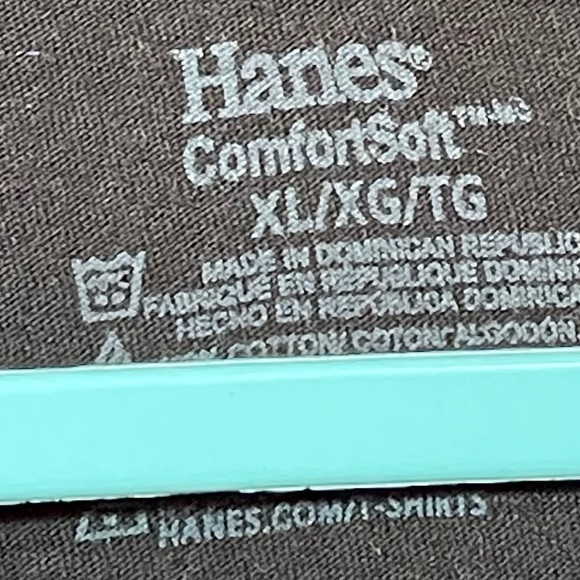 HANES COMFORT SOFT SHORT SLEEVE TEES SIZE XL - Picture 4 of 14